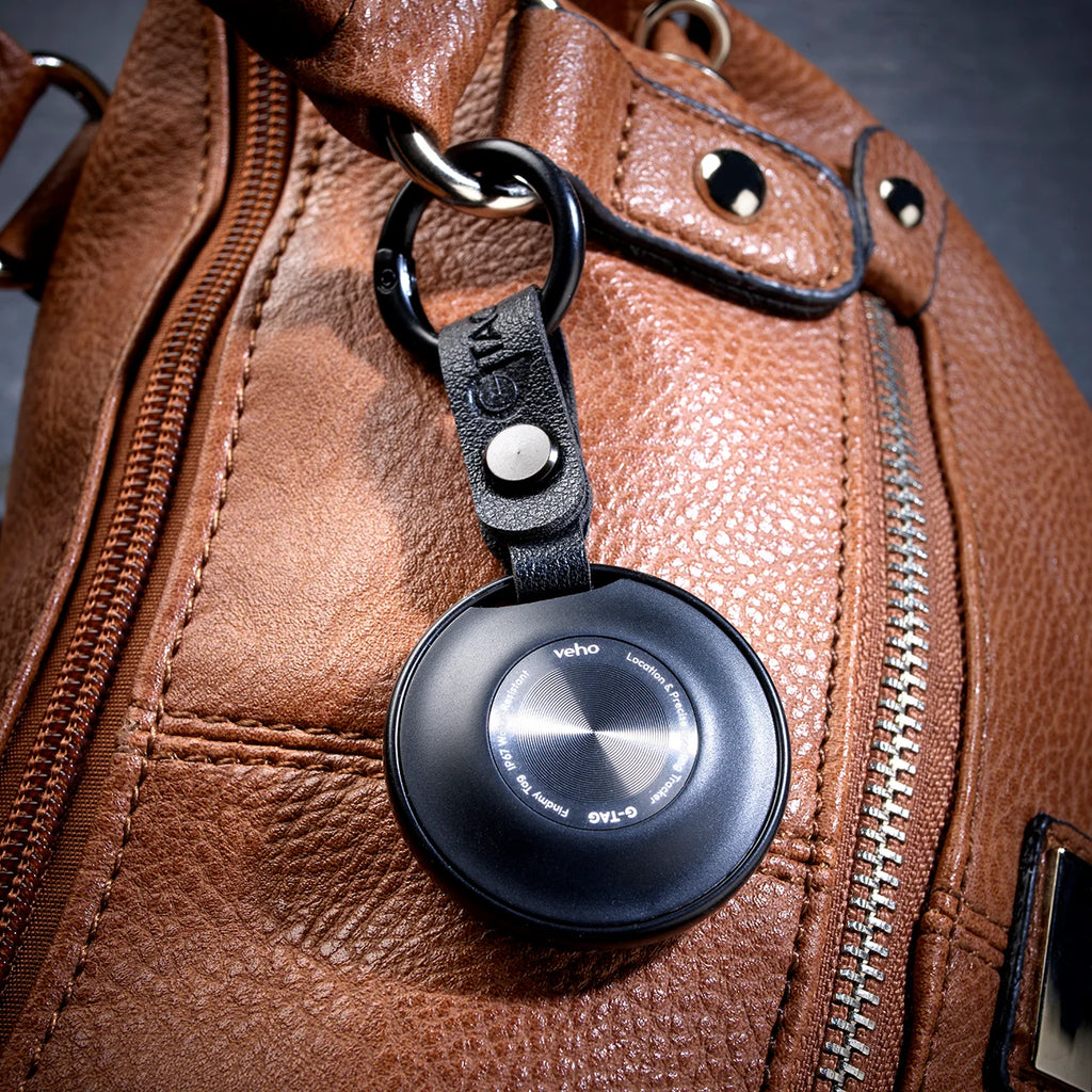 Bluetooth Locator Tracker Leather Case